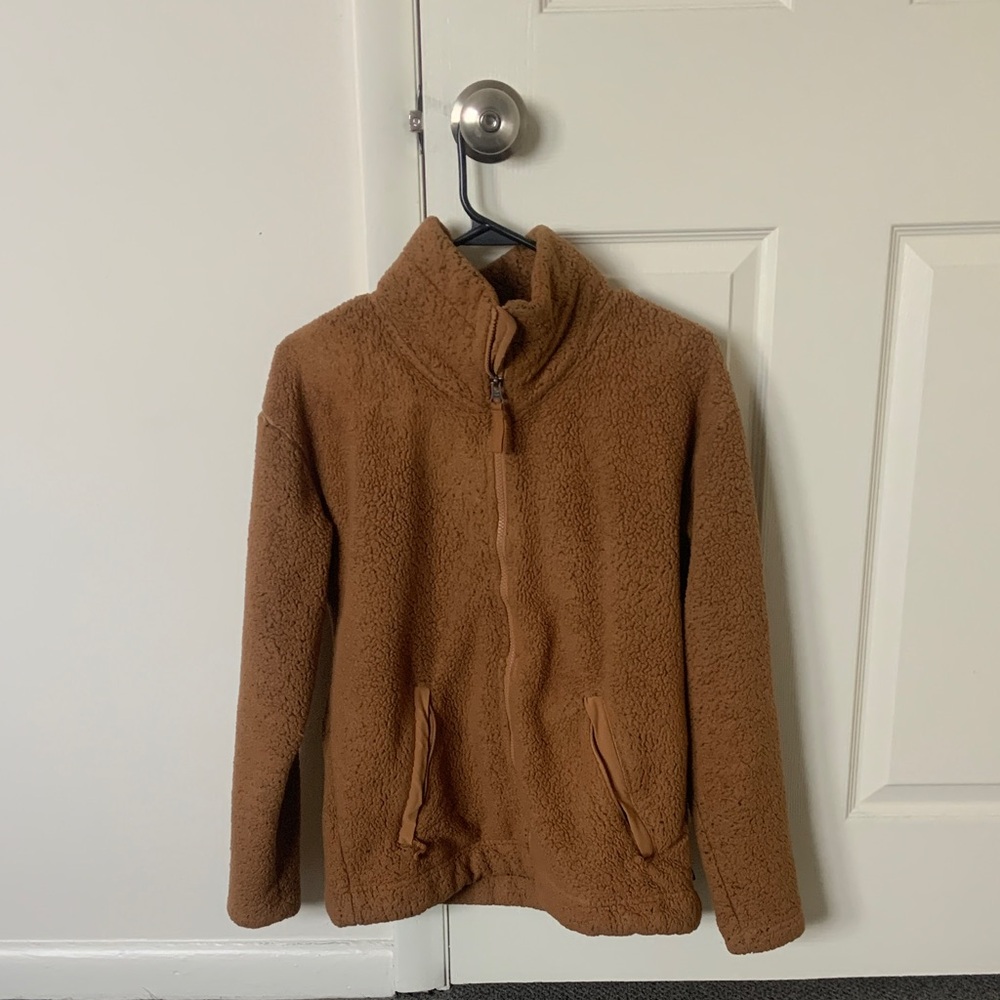 The North Face Brown Fleece Jacket